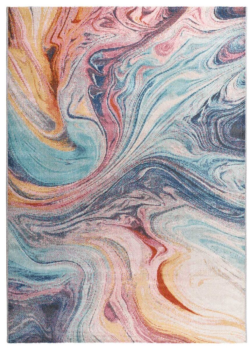 Alfombra abstracta de pelo corto SAMARA - ATTICGO 120x170