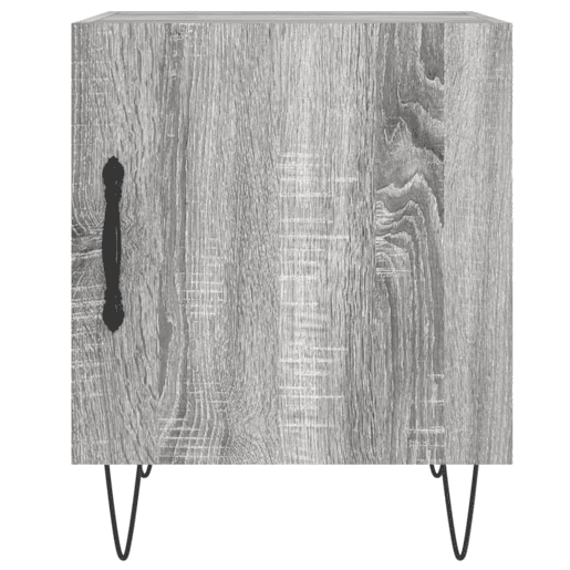 vidaXL Mesa cabeceira 40x40x50 cm derivados de madeira cinzento sonoma vidaXL Mesa cabeceira 40x40x50 cm derivados de madeira cinzento sonoma