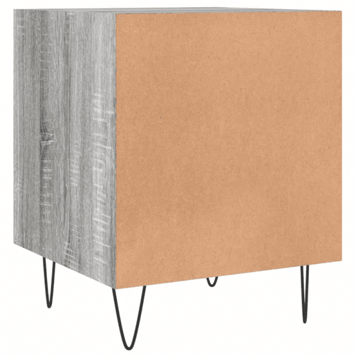 vidaXL Mesa cabeceira 40x40x50 cm derivados de madeira cinzento sonoma vidaXL Mesa cabeceira 40x40x50 cm derivados de madeira cinzento sonoma