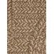 Alfombra exterior/interior geométrica efecto yute ACRA - ATTICGO 160x230 Alfombra exterior/interior geométrica efecto yute ACRA - ATTICGO 160x230 Natural