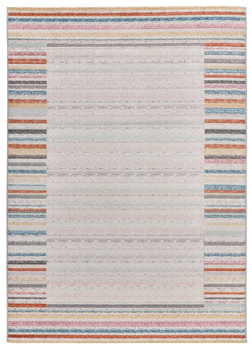 Alfombra geométrica de pelo corto SAMARA - ATTICGO 80x150