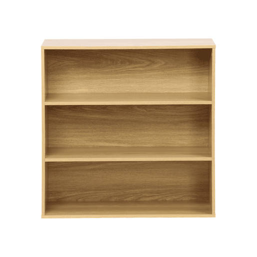 Estante, biblioteca, módulo de armazenamento de 3 prateleiras, Kompo, Carvalho, 70x35x70 cm Estante, biblioteca, módulo de armazenamento de 3 prateleiras, Kompo, Carvalho, 70x35x70 cm