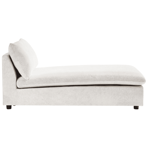 Beliani Chaise longue Poliéster VIZILLE
