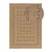 Alfombra exterior/interior clásica efecto yute ACRA - ATTICGO 160x230 Alfombra exterior/interior clásica efecto yute ACRA - ATTICGO 160x230 Natural