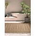Alfombra exterior/interior clásica efecto yute ACRA - ATTICGO 160x230 Alfombra exterior/interior clásica efecto yute ACRA - ATTICGO 160x230 Natural