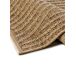 Alfombra exterior/interior geométrica efecto yute ACRA - ATTICGO 160x230 Alfombra exterior/interior geométrica efecto yute ACRA - ATTICGO 160x230 Natural