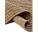 Alfombra exterior/interior geométrica efecto yute ACRA - ATTICGO 160x230 Alfombra exterior/interior geométrica efecto yute ACRA - ATTICGO 160x230 Natural