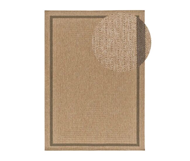 Alfombra exterior/interior efecto yute natural ACRA, 160x230 cm - ATTICGO