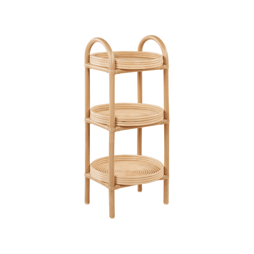 Mesa de apoio TROOLIE Rattan Natural