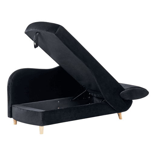 Beliani Chaise longue à direita Veludo MERI Beliani Chaise longue à direita Veludo MERI