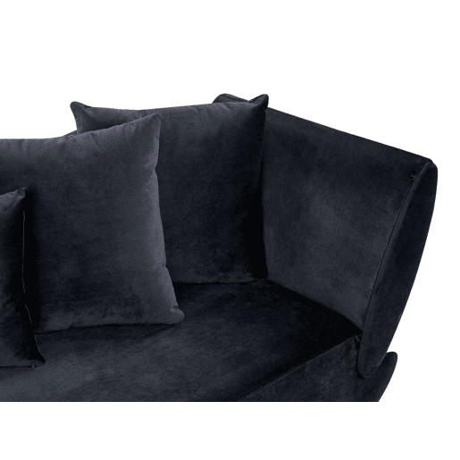 Beliani Chaise longue à direita Veludo MERI Beliani Chaise longue à direita Veludo MERI