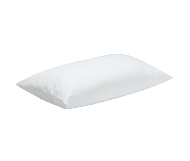 Almohada de fibra en varias medidas antiácaros con baja firmeza de algodón