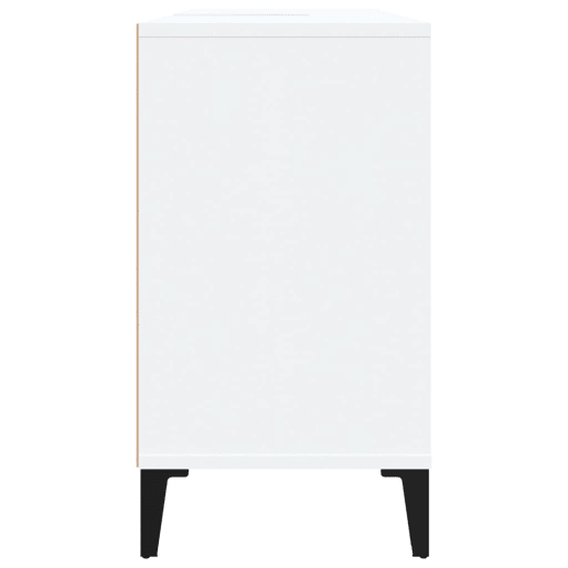 vidaXL Armário de lavatório 80x33x60 cm derivados de madeira branco vidaXL Armário de lavatório 80x33x60 cm derivados de madeira branco