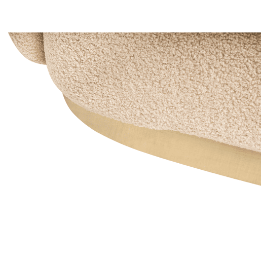 Sofá SIPO Bouclé Creme 2 lugares Sofá SIPO Bouclé Creme 2 lugares