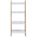 estantería de madera 4 baldas estantería de madera 4 baldas Blanco
