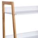 estantería de madera 4 baldas estantería de madera 4 baldas Blanco
