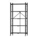 Estante plegable HomeMiYN de 4 - 5 niveles Estante plegable HomeMiYN de 4 - 5 niveles Negro