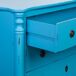 Cómoda de madera lacada envejecida 100 Cómoda de madera lacada envejecida 100 Azul