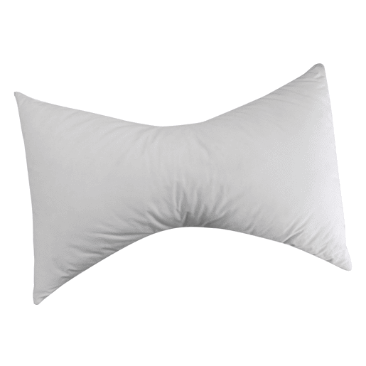 Almofada Cervical Borboleta 60x40 cm em Fibra com Toque de Gel de Firmeza Média Almofada Cervical Borboleta 60x40 cm em Fibra com Toque de Gel de Firmeza Média