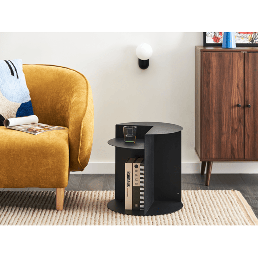 Mesa de apoio TAGGART Metal Preto