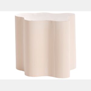 Mesa de apoio PERRY Branco creme