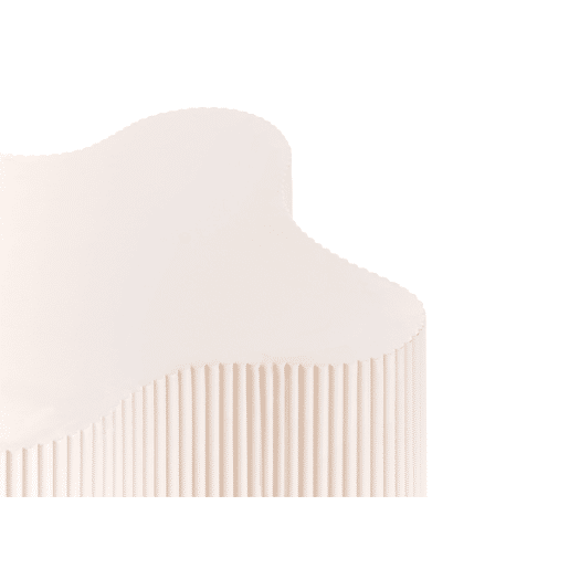 Mesa de apoio PERRY Branco creme Mesa de apoio PERRY Branco creme