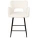 Beliani Silla de bar SANILAC Beliani Silla de bar SANILAC Crema