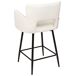 Beliani Silla de bar SANILAC Beliani Silla de bar SANILAC Crema