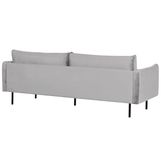 Conjunto de sala de estar VINTERBRO Veludo Cinzento 4 lugares