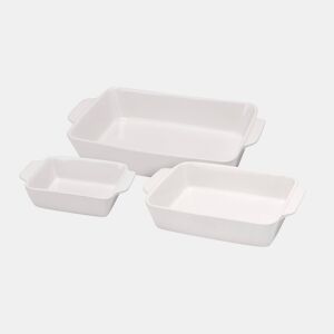 Conjunto de 3 peças de assadeiras de cerâmica Well Home