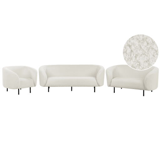 Beliani Conjunto de sofás LOEN