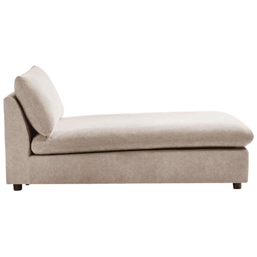 Beliani Chaise longue Poliéster VIZILLE