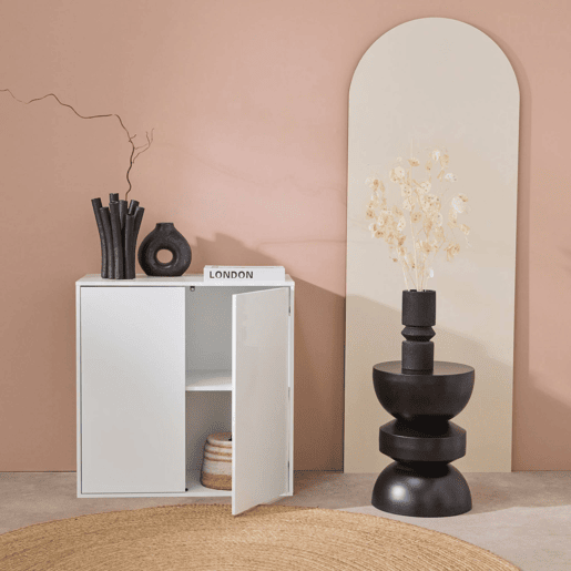 Módulo de armazenamento de 2 portas, 70cm, Kompo, Branco, 70x35x70 cm Módulo de armazenamento de 2 portas, 70cm, Kompo, Branco, 70x35x70 cm