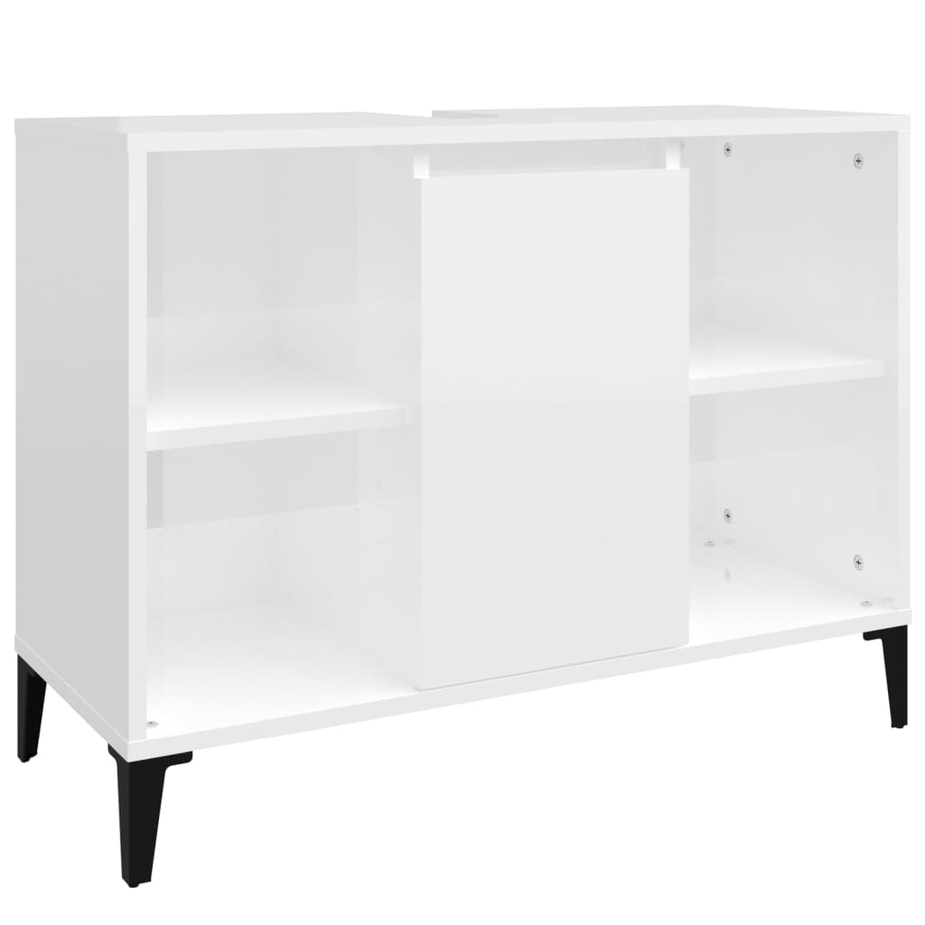 Armario De Lavabo 80 Blanco