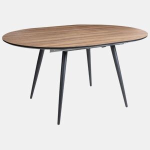 Mesa de jantar extensível SENIAC Castanho 110150 cm 112 cm