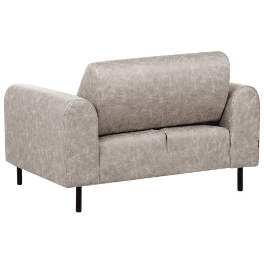 Conjunto de sala de estar ASKIM Tecido Cinzento claro 4 lugares