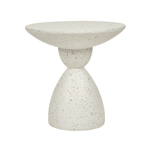 Mesa de apoio CAFFI Branco creme