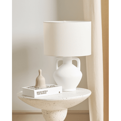 Mesa de apoio CAFFI Branco creme