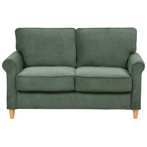 Conjunto de sala de estar RONNEBY Bombazine Verde escuro 5 lugares