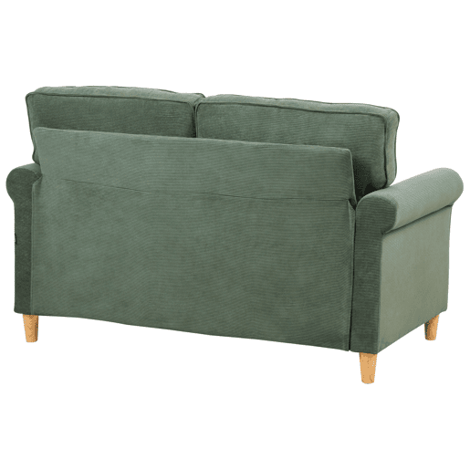 Conjunto de sala de estar RONNEBY Bombazine Verde escuro 5 lugares