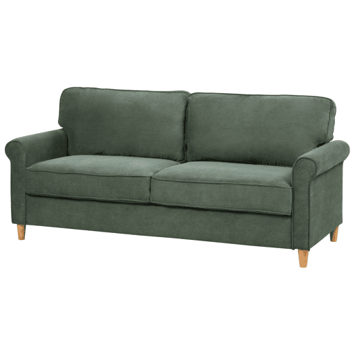 Conjunto de sala de estar RONNEBY Bombazine Verde escuro 5 lugares