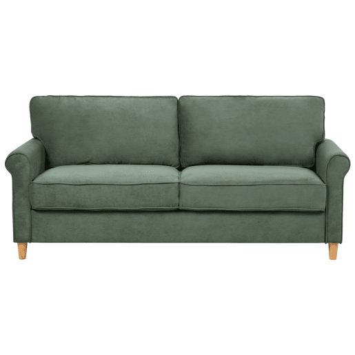 Conjunto de sala de estar RONNEBY Bombazine Verde escuro 5 lugares