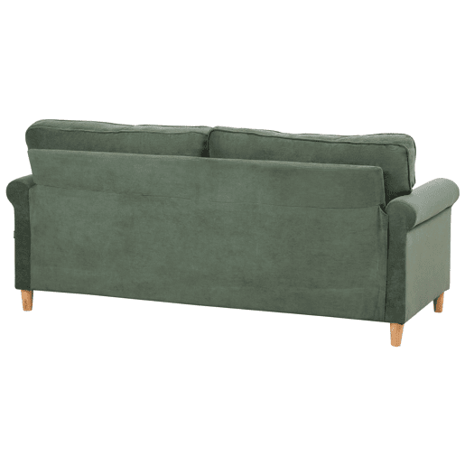 Conjunto de sala de estar RONNEBY Bombazine Verde escuro 5 lugares
