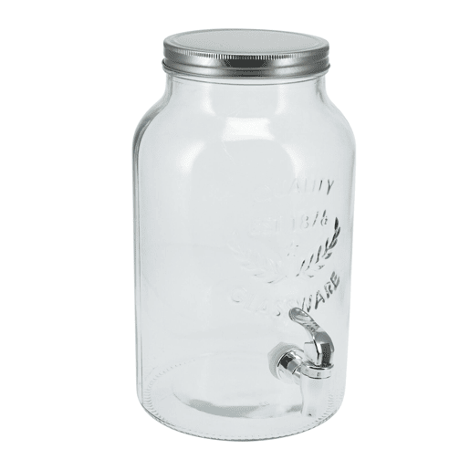 Copo dispensador de bebidas Well Home com tampa