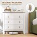 Cómoda para Dormitorio HOMCOM, hogar - muebles de dormitorio Cómoda para Dormitorio HOMCOM, hogar - muebles de dormitorio Blanco