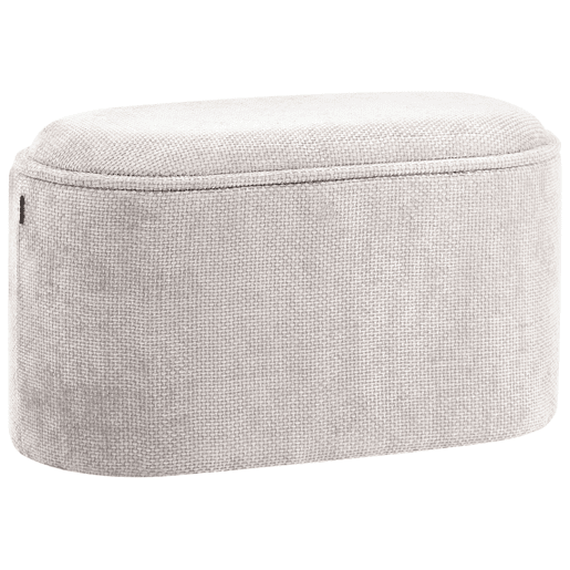 Beliani Banco de cama Chenille ARTAS