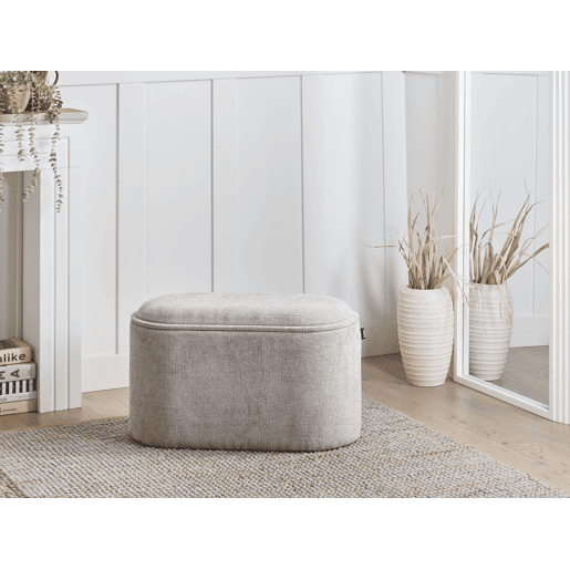 Beliani Banco de cama Chenille ARTAS