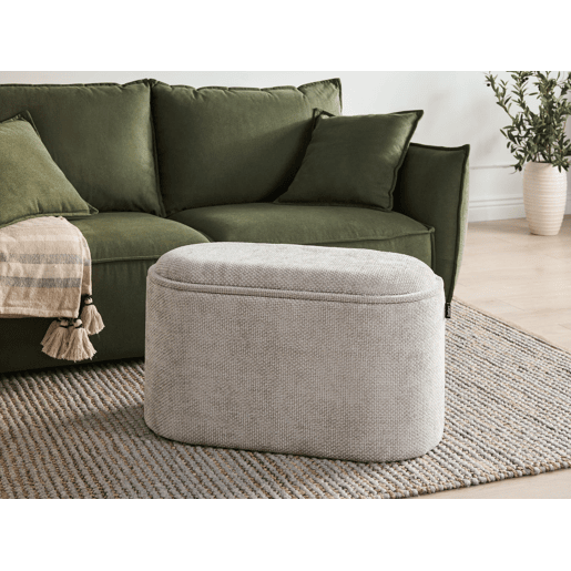 Beliani Banco de cama Chenille ARTAS