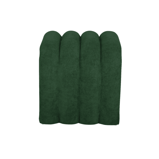 Pufe contemporâneo tecido, set de 2, Ito, 40x38x40 cm