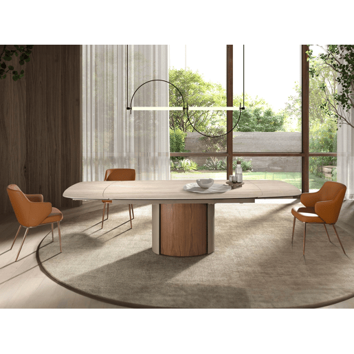Cadeira de couro sintético castanho modelo 4162 Angel Cerdá S.L.Cadeira com braços de design moderno com assento e encosto estofados em couro sintético castanho.